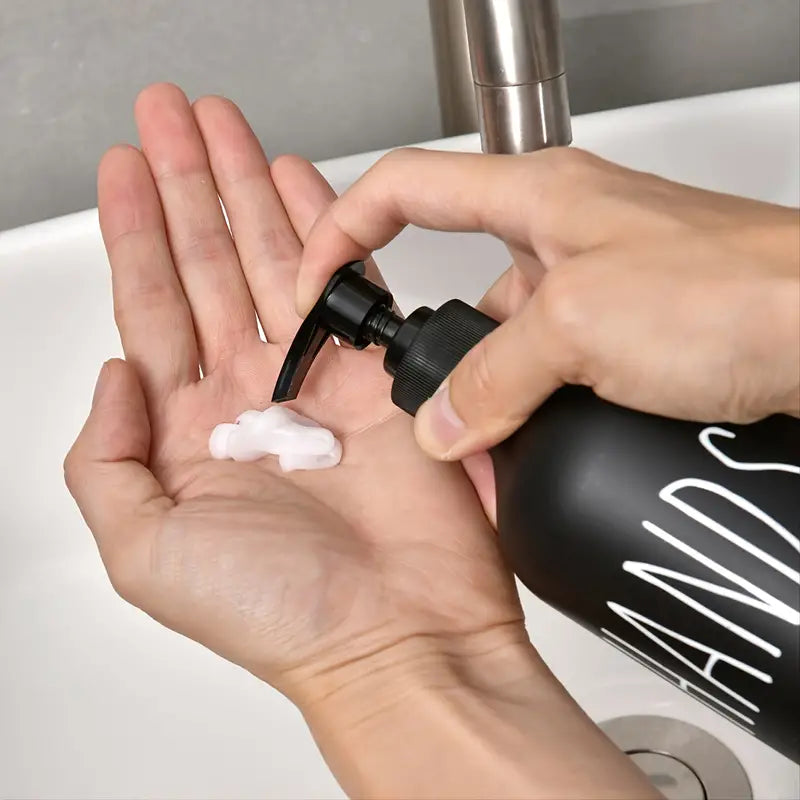 2 Pack Matte Black Soap Dispenser