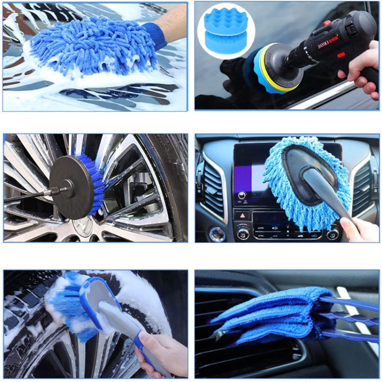 27pcs/set WRS-CS29 Car Wash Cleaning Brush Set Car Interior Crevice