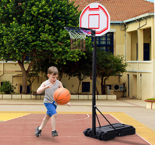 Soozier 59.1"-82.7" Portable Basketball Stand System Junior Adjustable