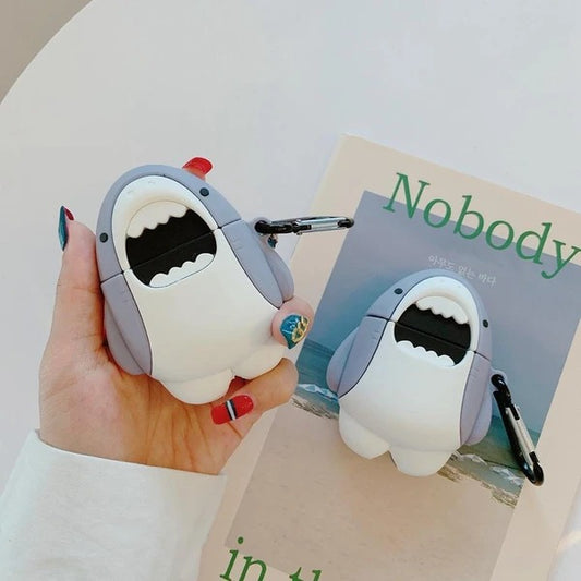 AirPods Shark Silicone Case Cover